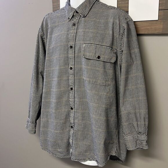 ORVIS Plaid Men’s Button Down Cotton Long Sleeve Shirt with Collar & Pocket- XL - Picture 2 of 16